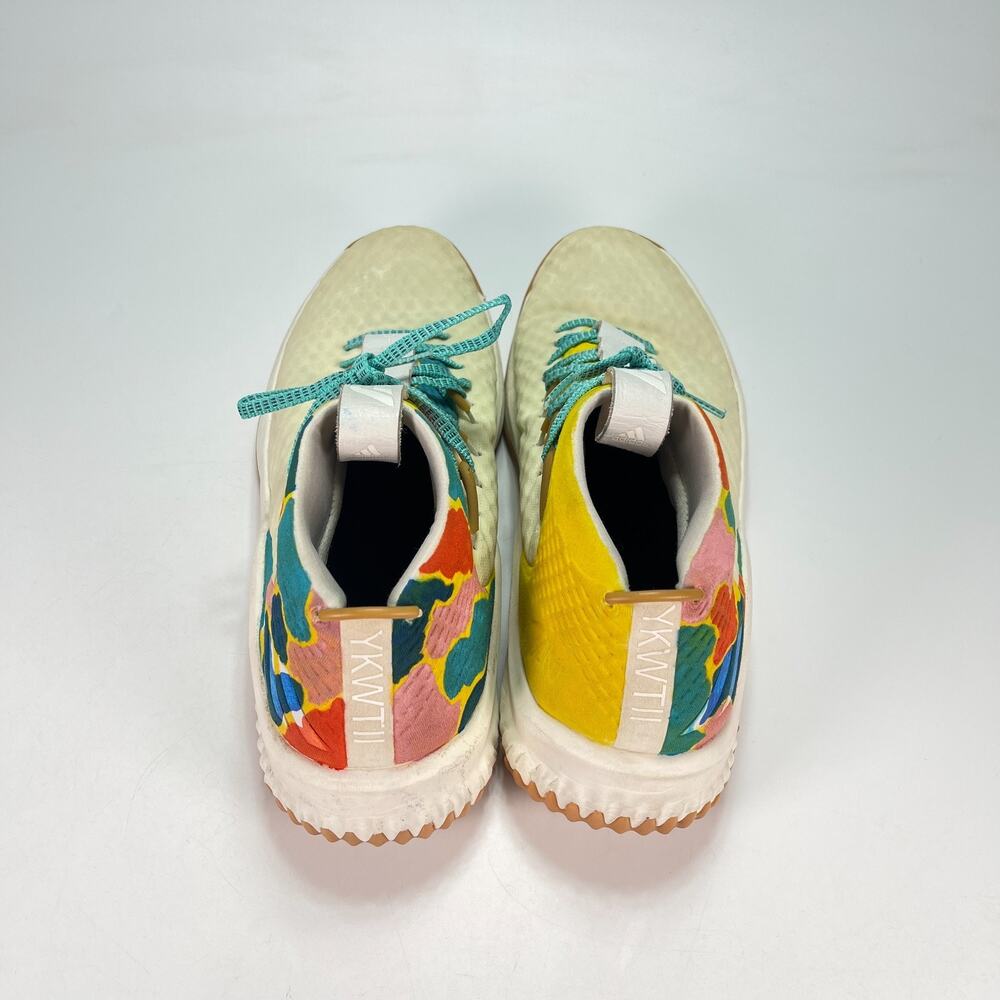 adidas Dame 4 Un-Dyed Multi Mid Top Casual Sneakers Shoes BY4496 Men's Size 9.5 - Picture 6 of 11
